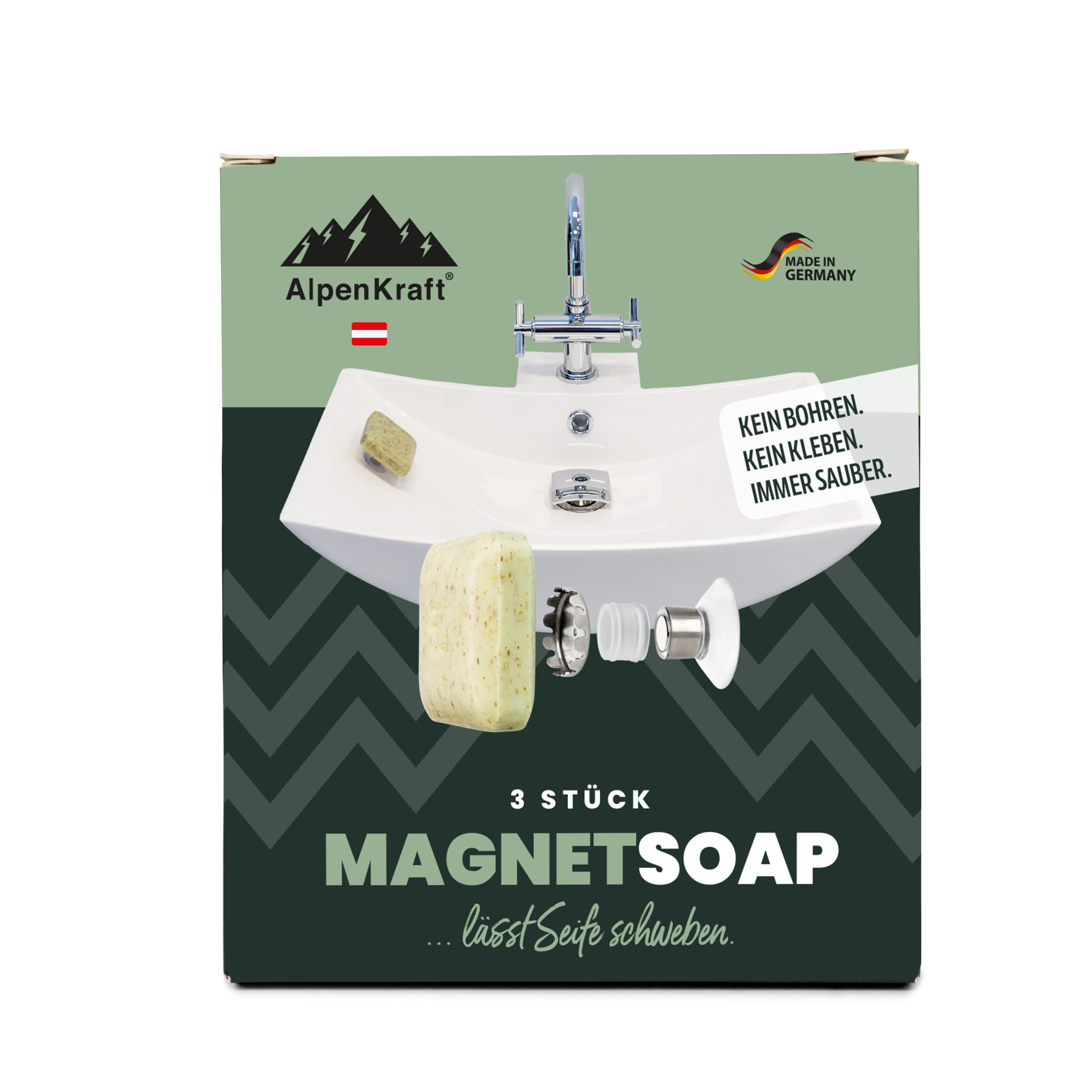 AlpenKraft® MagnetSoap Seifenhalter