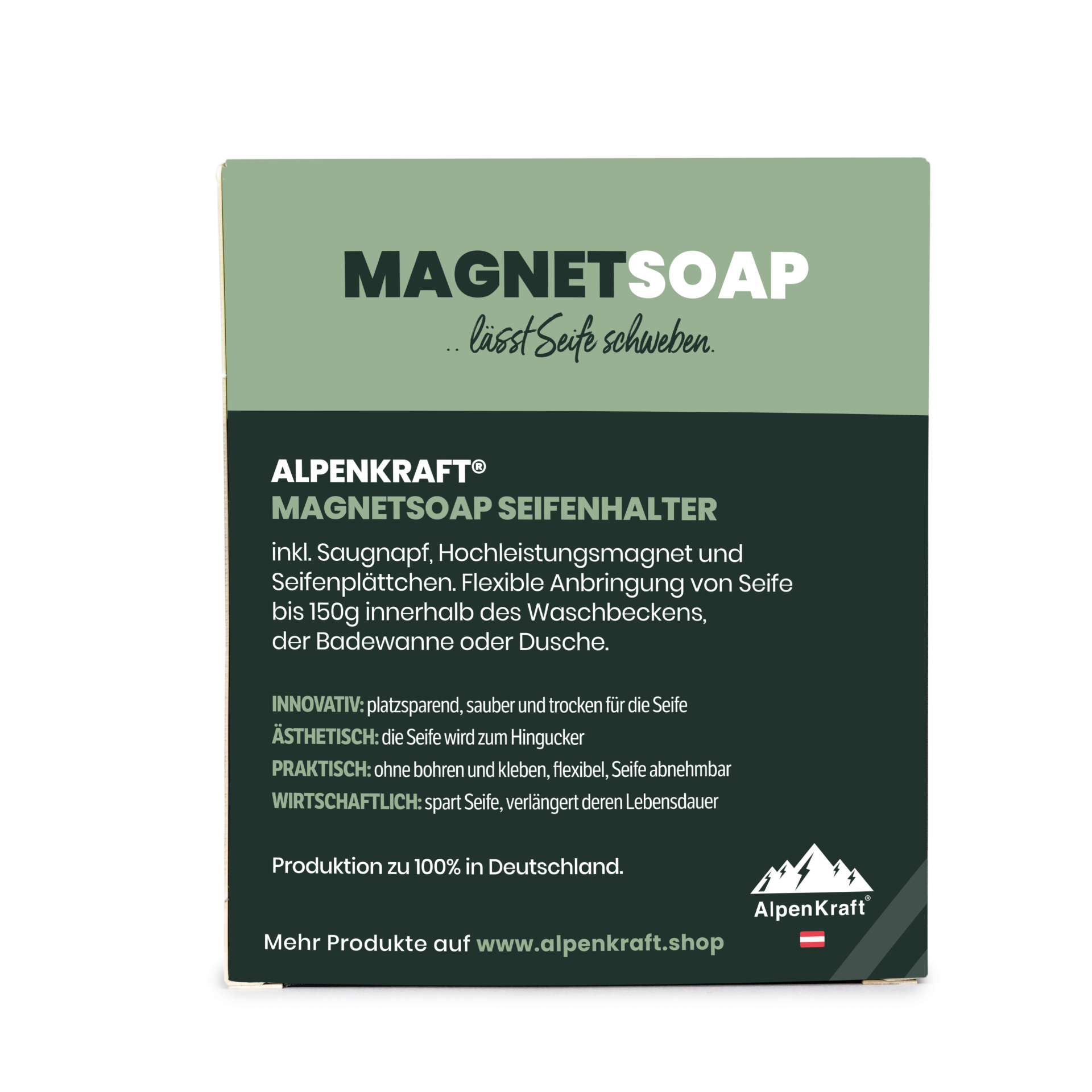 AlpenKraft® MagnetSoap Seifenhalter