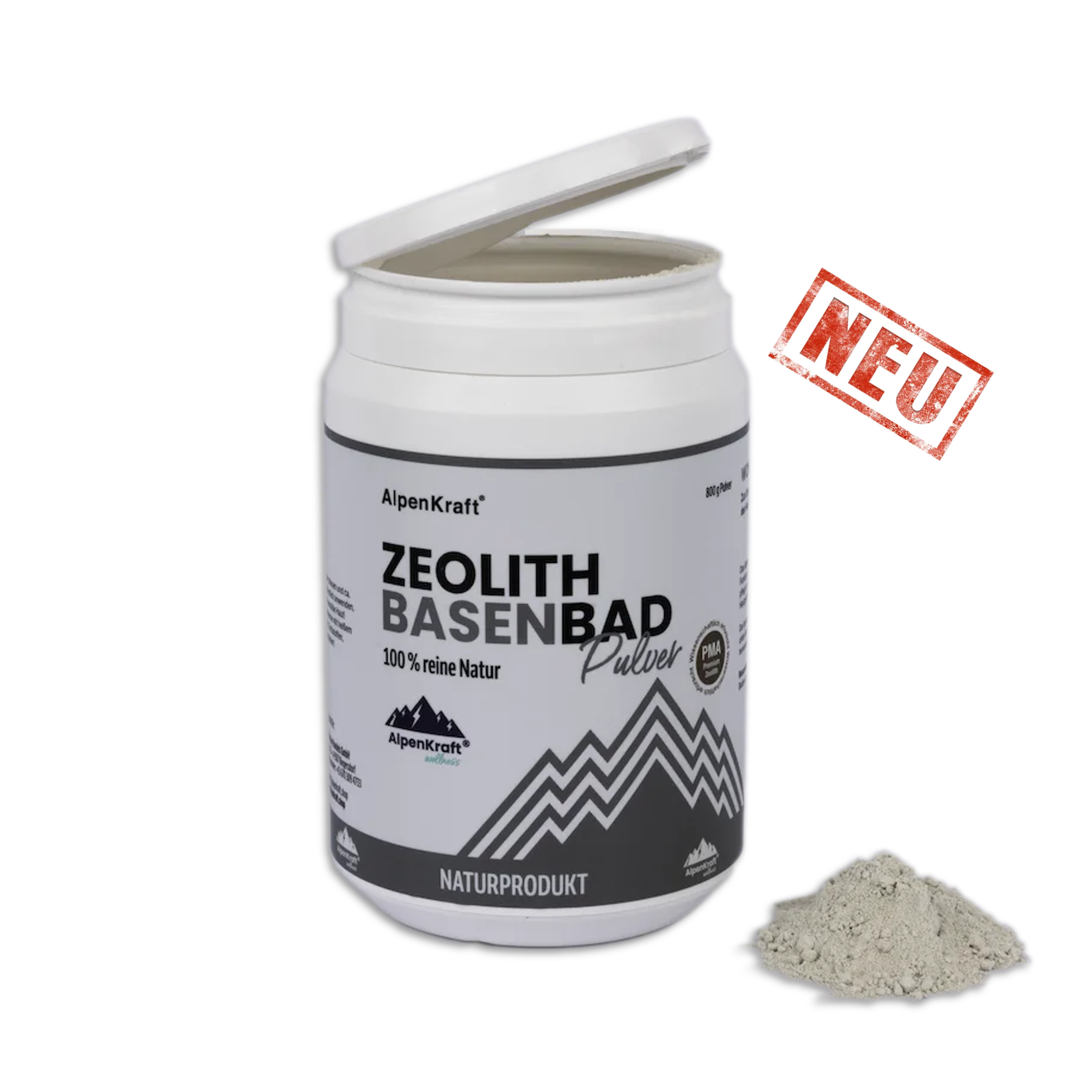 Alpenkraft® Zeolith Basenbad 800g