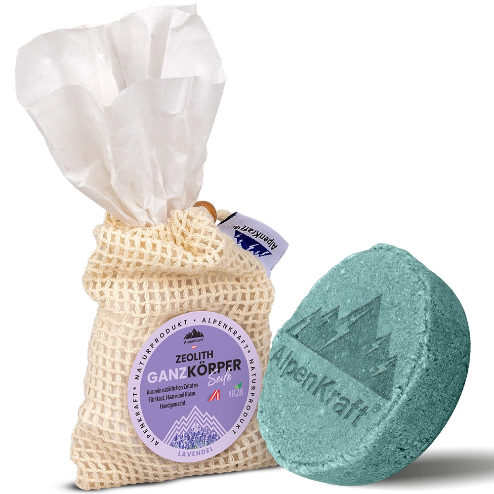 AlpenKraft® ZEOLITH GanzkörperSeife 80gr