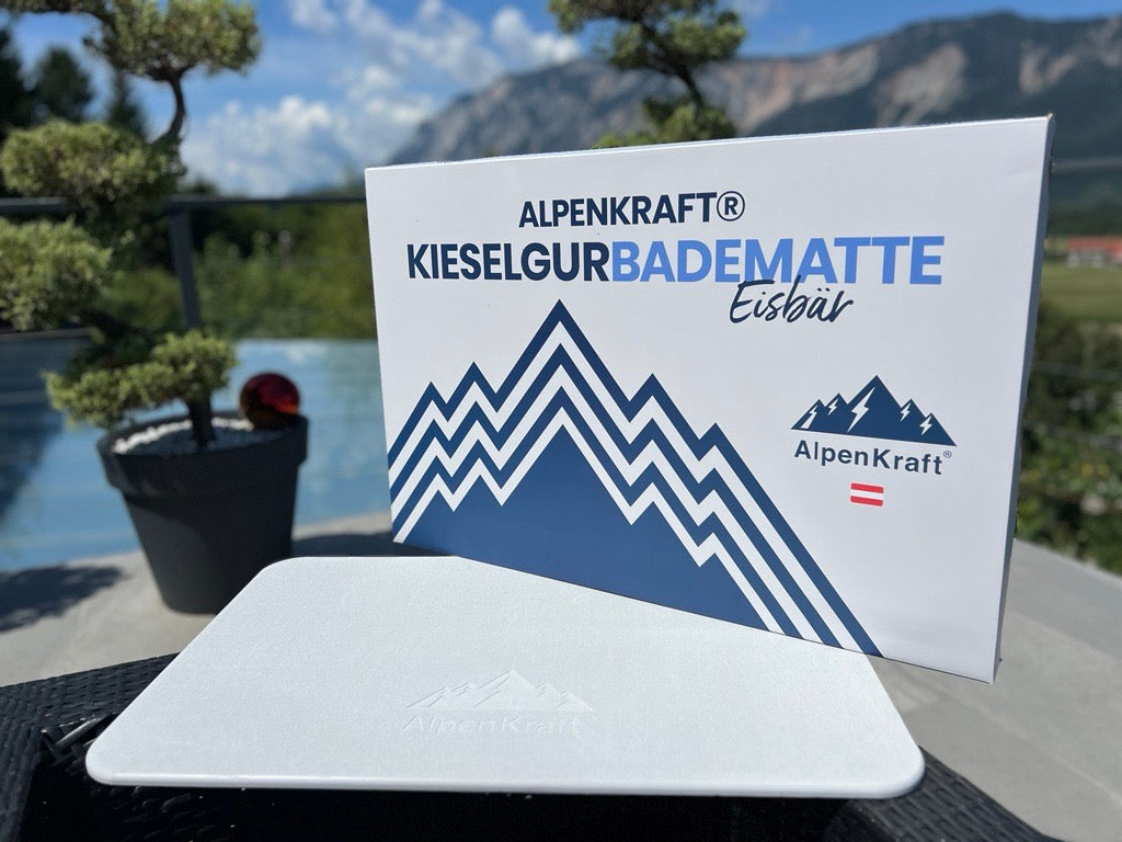 AlpenKraft® "Eisbär" Steinmatte XXL
