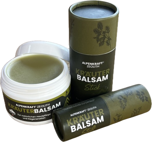 BIO ZEOLITH Kräuterbalsam Paket