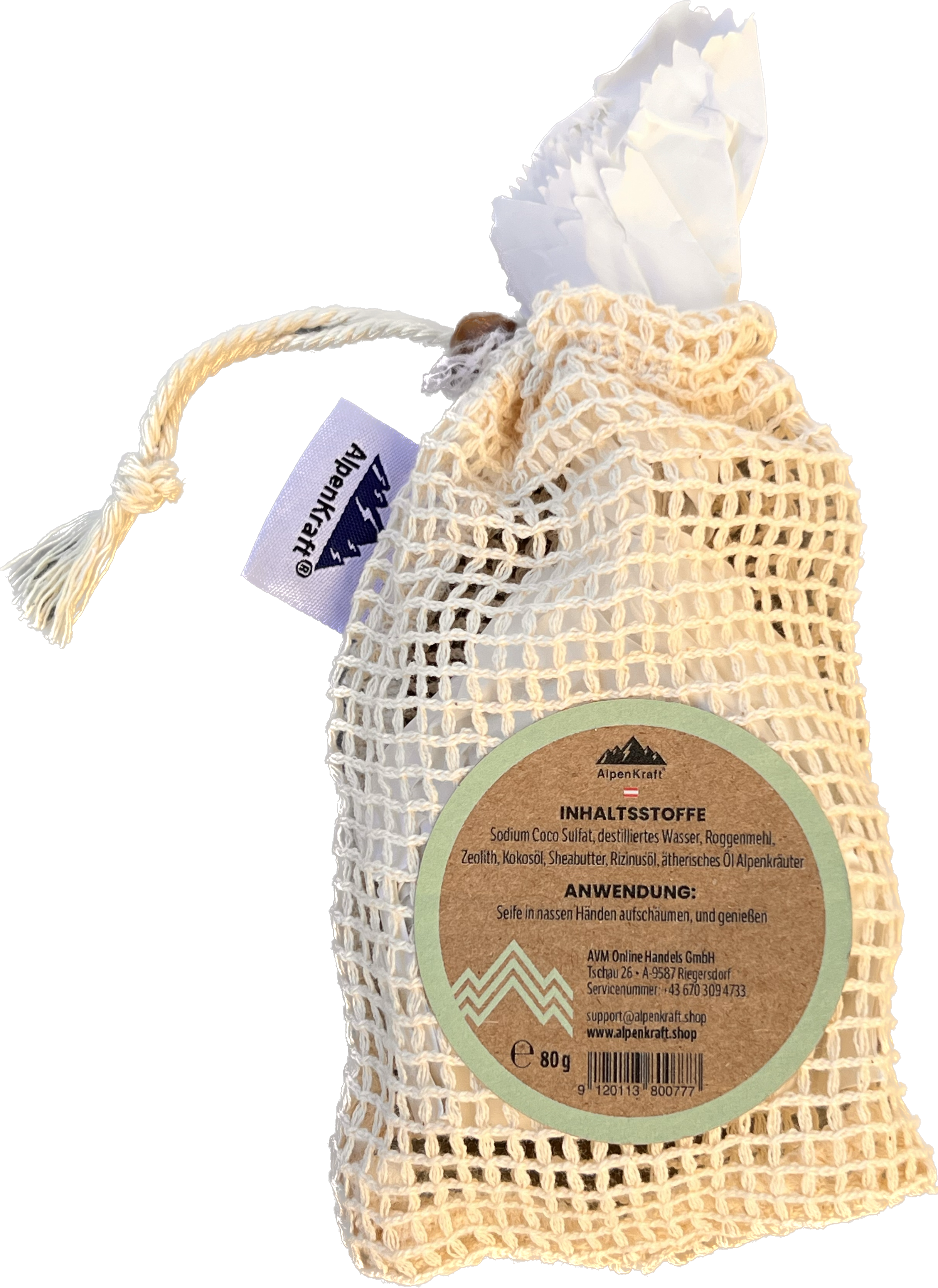 AlpenKraft® ZEOLITH GanzkörperSeife 80gr
