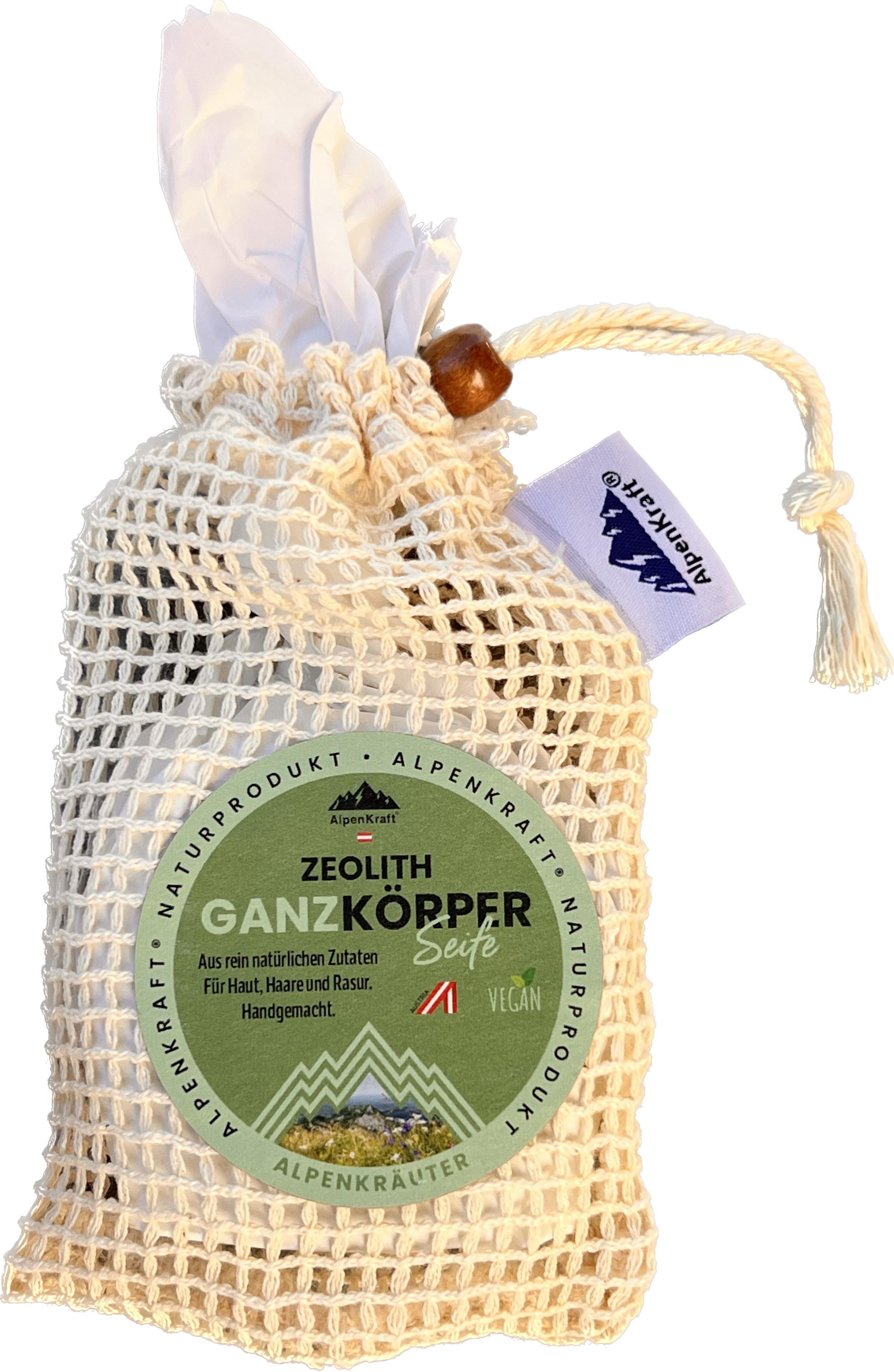 AlpenKraft® ZEOLITH GanzkörperSeife  80gr