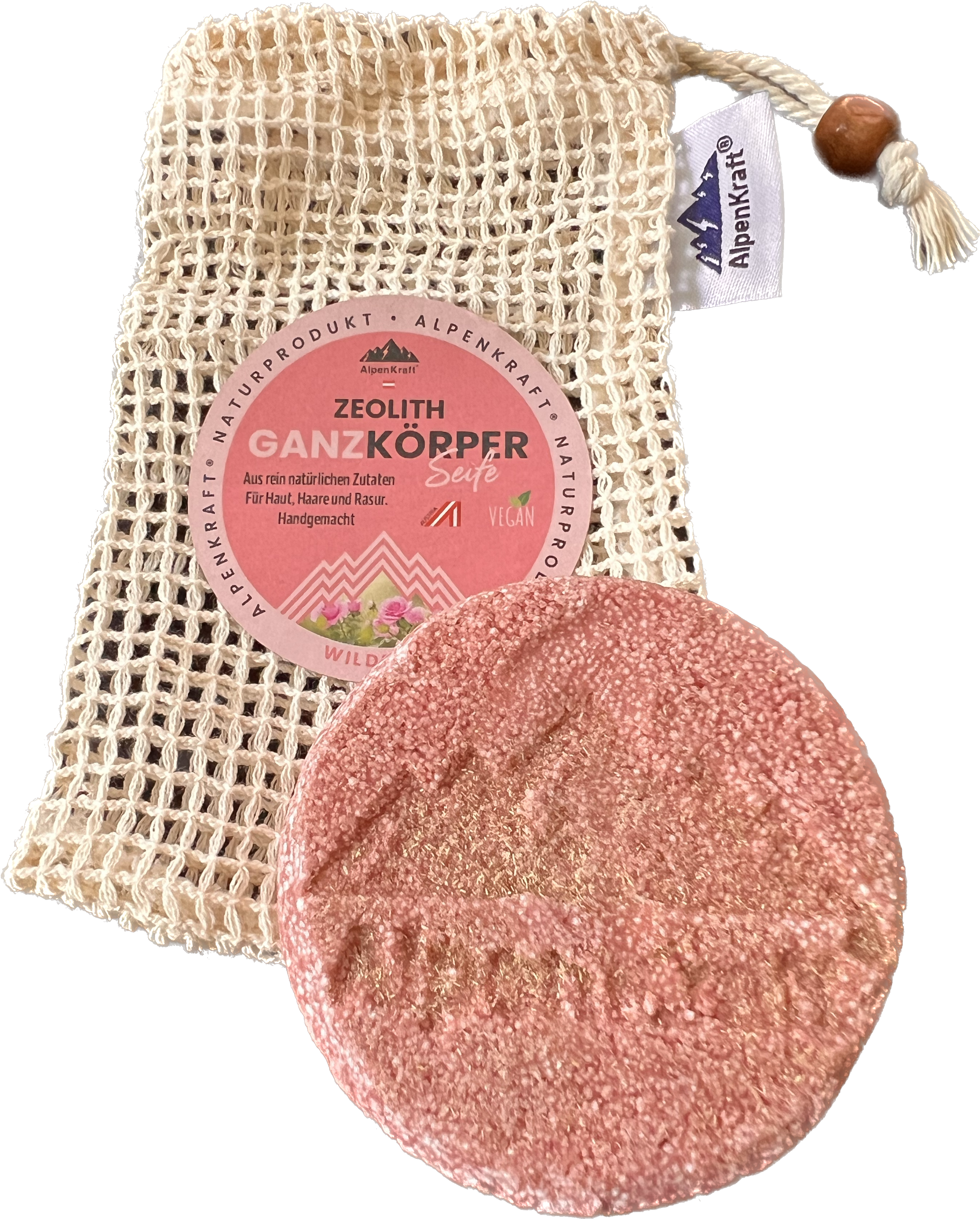 AlpenKraft® ZEOLITH GanzkörperSeife  80gr