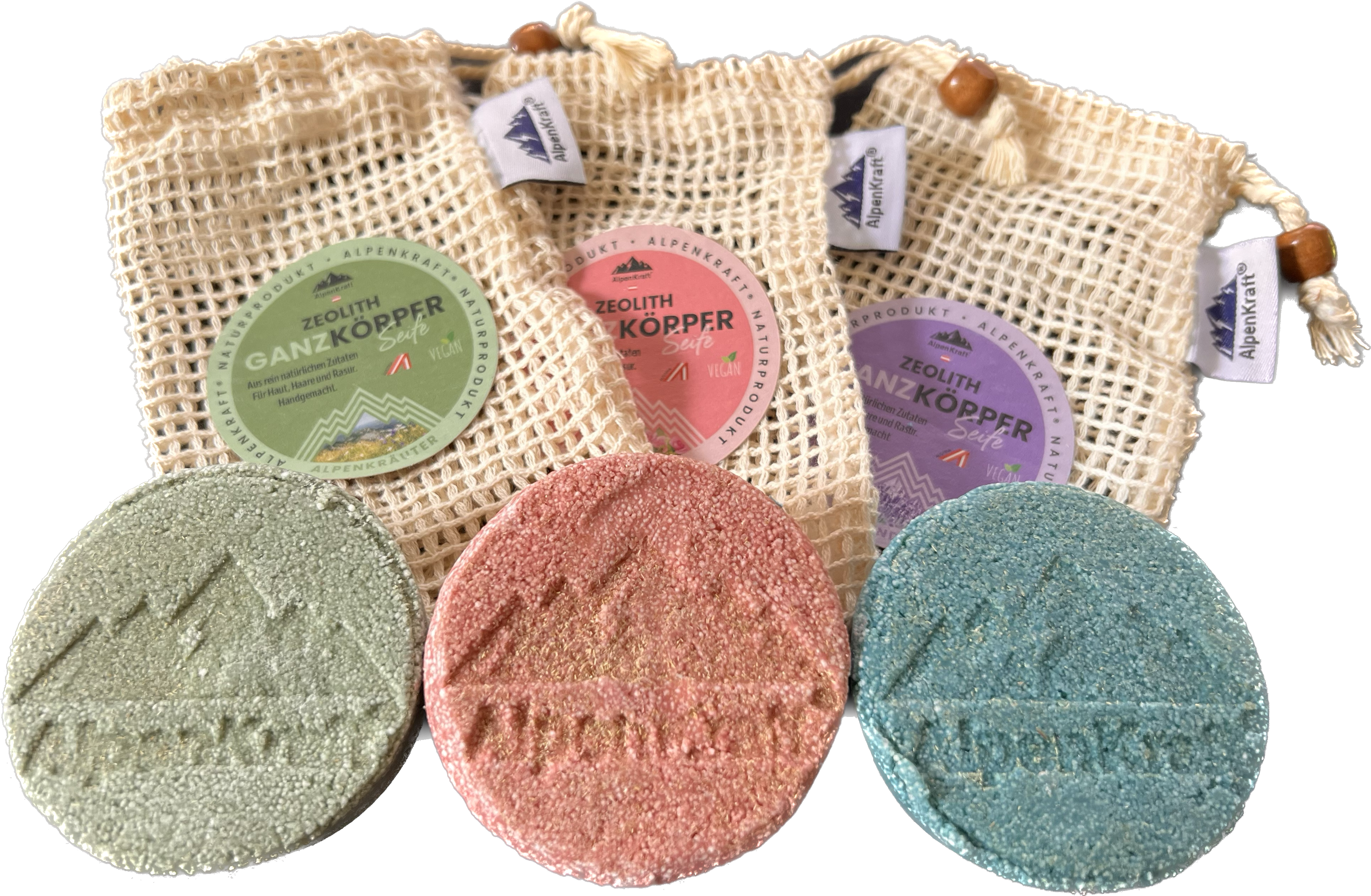 AlpenKraft® ZEOLITH GanzkörperSeife 80gr