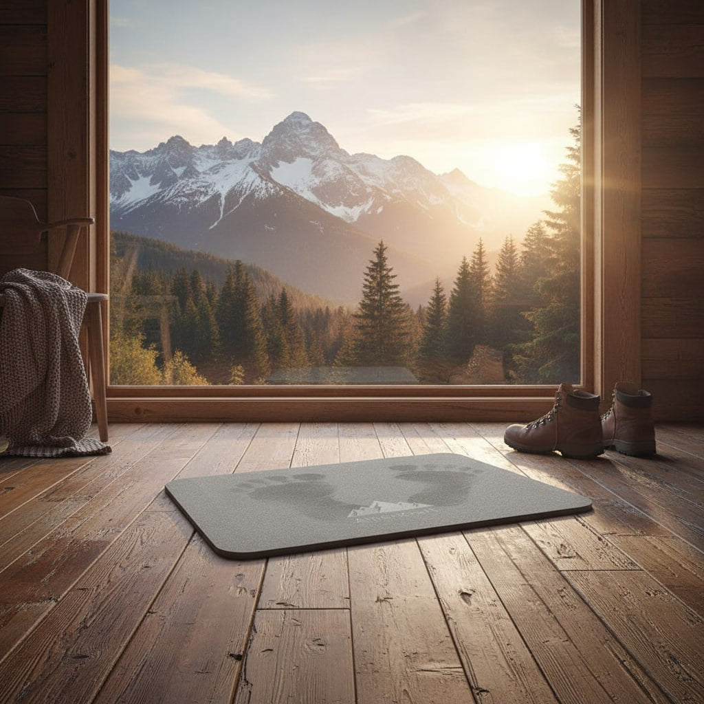 AlpenKraft® "Polar Bear" Stone Mat XXL