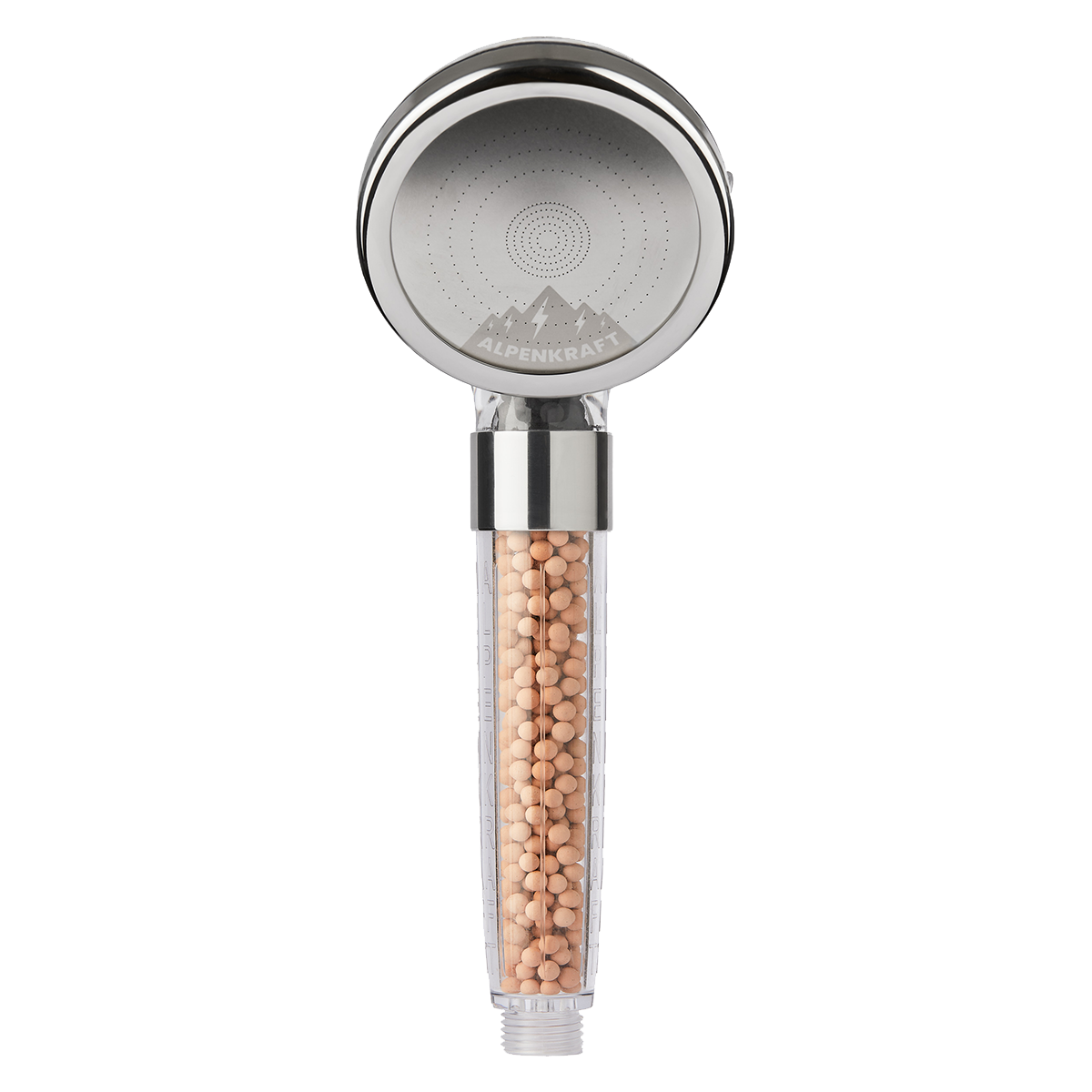 AlpenKraft® "ZugSpitze" Duschkopf (Sternzeichen-Streuscheibe)