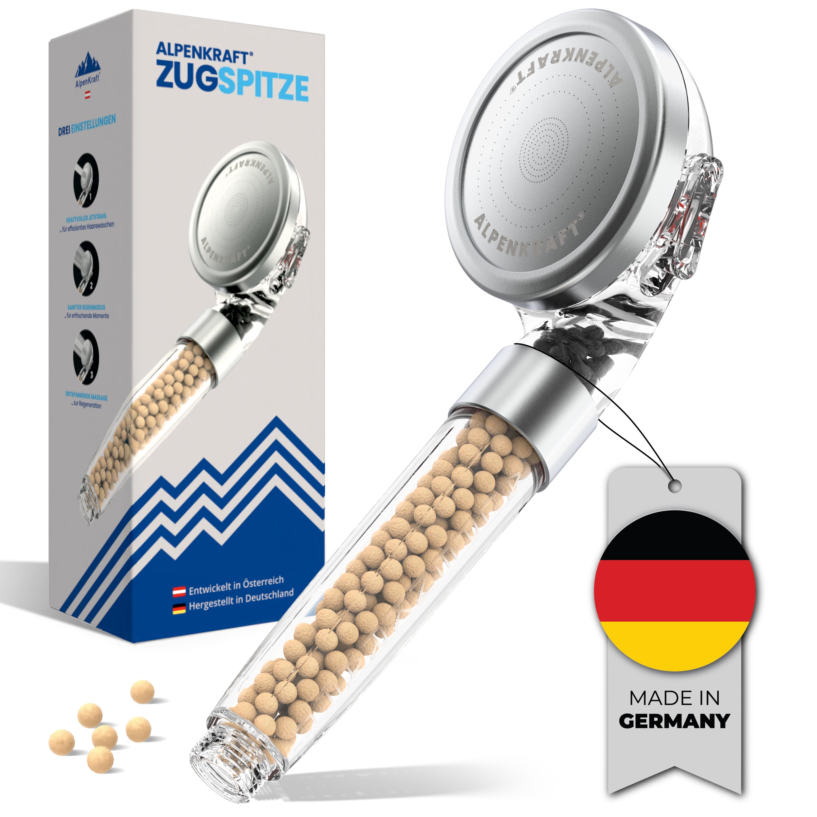 Alpenkraft Duschkopf Stiftung Warentest