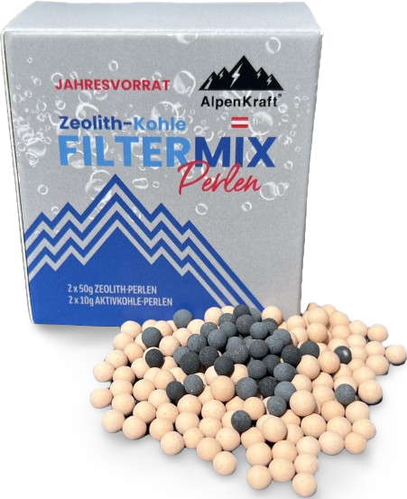 AlpenKraft® "Zeolith-Aktivkohle" Filterperlen