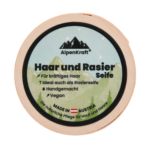AlpenKraft® Haar- und Rasierseife