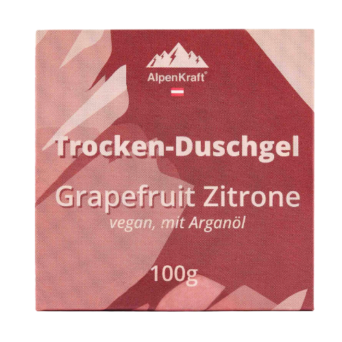 AlpenKraft® "Grapefruit Zitrone" Trockenduschgel